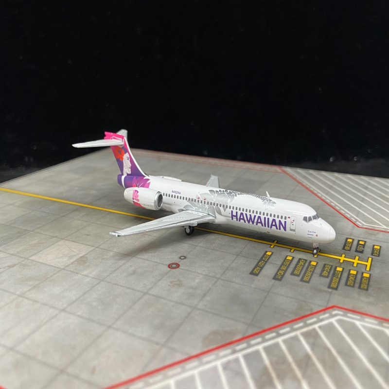 1：400 GJ绝版  夏威夷航空 波音717-200 注册号N492HA 非常漂亮