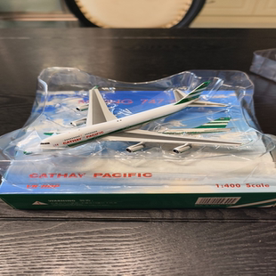 phoenix 国泰航空747-400 VR-HOP1/400 合金飞机模型,全新盒藏