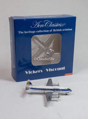 Aeroclassics（AC） 1/400 Lufthansa 汉莎航空 Vickers Viscount