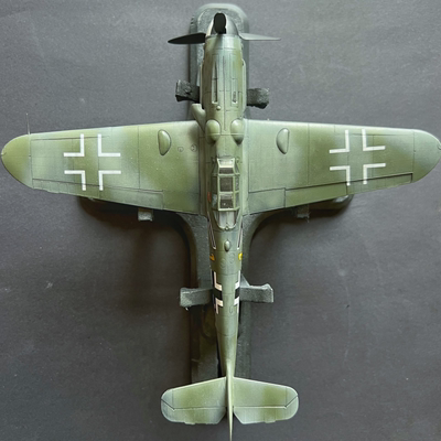 BF-109飞行状态，1/48牛魔王板件完成品，顺丰陆运包邮感兴趣的