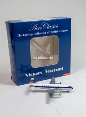 Aeroclassics（AC） 1/400 Lufthansa 汉莎航空 Vickers Viscount