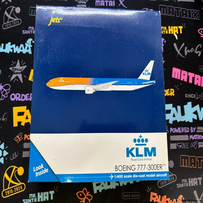 Geminijets GJ 1：400 荷兰皇家航空 Boeing B777-300er模型绝版