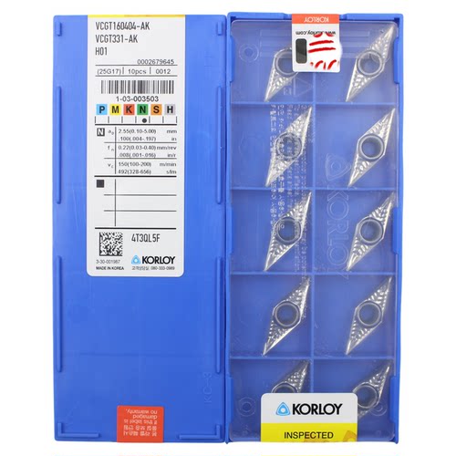 克劳伊铝刀片VCGT160404-AKH01