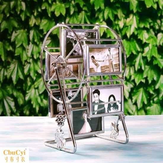 5寸6寸金属旋转风车摩天轮相框影楼用摩天轮相架摆台创意生日礼|ruв категории Домашний быт, рамка/рамка - от Buy2taobao.com для оказания профессиональной услуги покупки агента Taobao