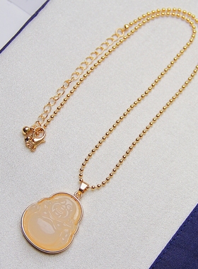 承李李原创设计弥勒佛银吊坠