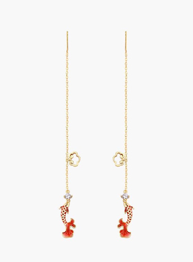 925纯银如意锦鲤 系列首饰项链手链2025新款耳饰生日礼物小众饰品