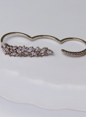 承李李原创设计纯银指环活口