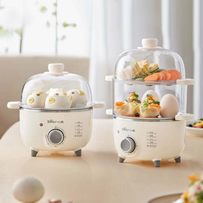 官方正品牌小熊煮蛋器ZDQ-C14L3 迷你自动断电多功能煮鸡蛋早餐蒸