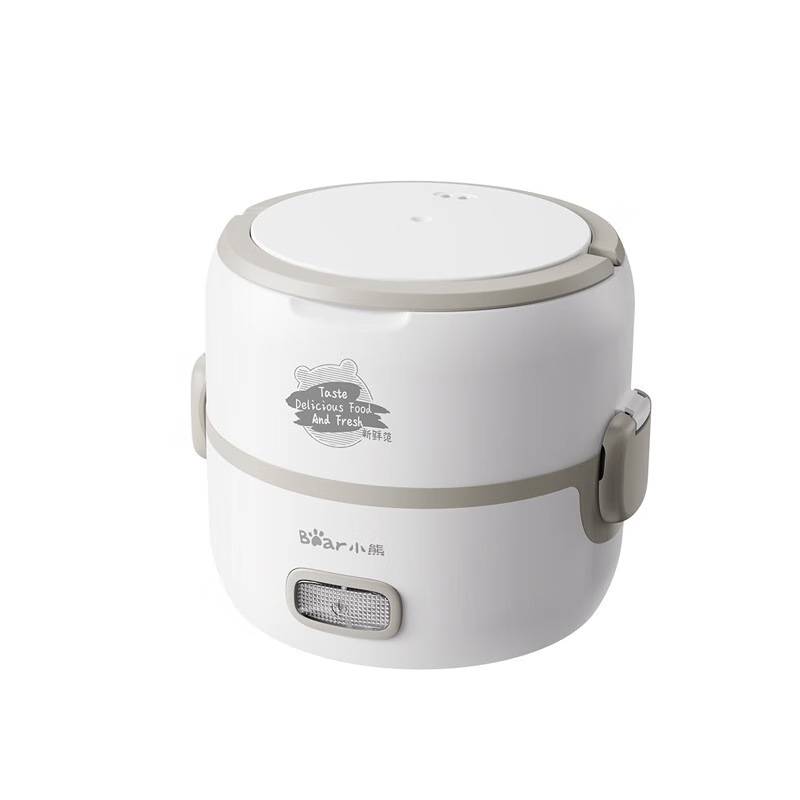 官方正品牌小熊DFH-B14S3双胆加热饭盒蒸热饭器保温密封可蒸煮鸡