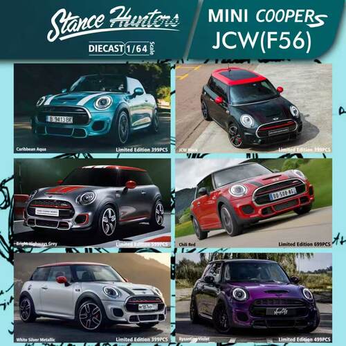 现货 StanceHunters SH MINI Cooper JCW F56 合金 1:64