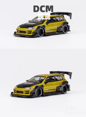 现货 DCM 本田 Kevmannz GT 思域 EG 合金 1:64