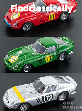 Findclassically FY 法拉利 250 GTO 三色 合金 1:64