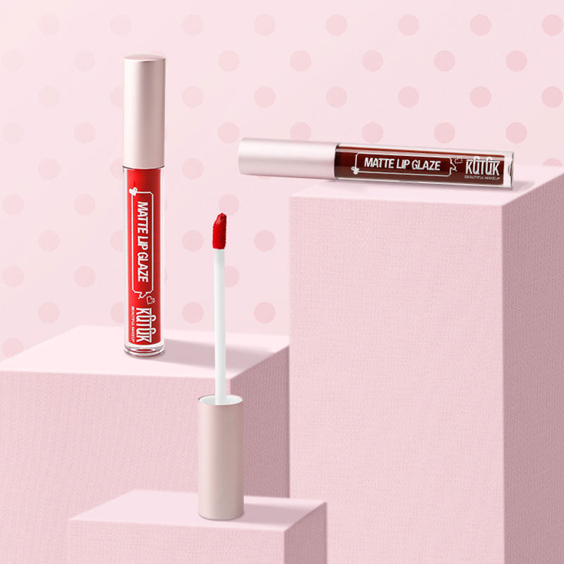 KQTQK/库库韩社唇釉哑光不掉色防水丝绒雾面小众女学生豆沙色口红在类目 彩妆/香水/美妆工具, 唇彩/唇蜜中 - 来自Buy2taobao.com提供专业的淘宝代购服务