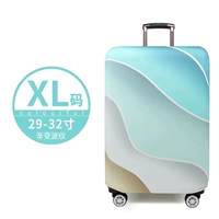 Чемодан размера XL с градиентным гофрированием [утолщенный в два слоя] 29/30/32 дюйма