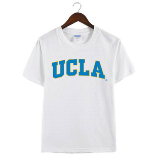 新款UCLA美国加州大学洛杉矶分校周边短袖T恤纪念衫男女纯棉衣服