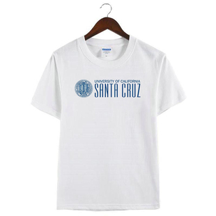 新款美国加州大学圣克鲁斯分校UCSC纪念衫男女圆领短袖半袖T恤衣