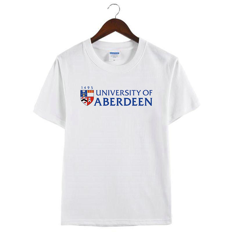 英国阿伯丁大学Aberdeen周边纪念衫男女圆领短袖半袖T恤衣服