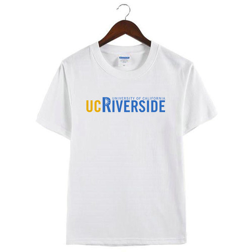 新款UC Riverside美国加州大学河滨分校纪念衫短袖半袖T恤衫体恤