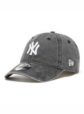 New Era纽亦华棒球帽洋基队灰色水洗男女夏季遮阳帽 14205943