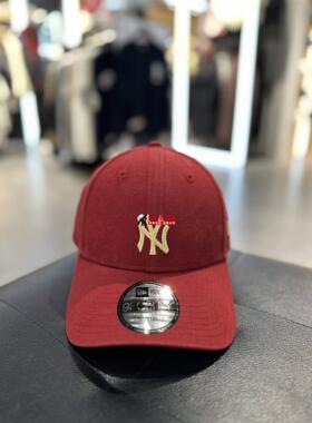 New Era纽亦华2026马年新春MLB棒球帽硬顶弯檐红色帽子14905062