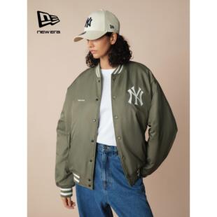 百搭 MLB棒球夹克夹棉外套棉服街头美式 New Era纽亦华2025秋冬新款
