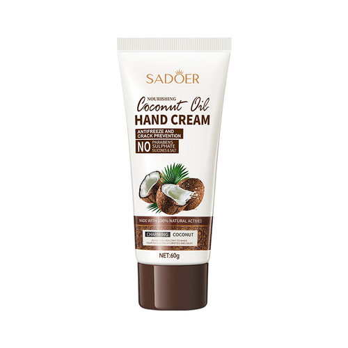 Nourishing coconutoil hand cream antifreeze crack prevention