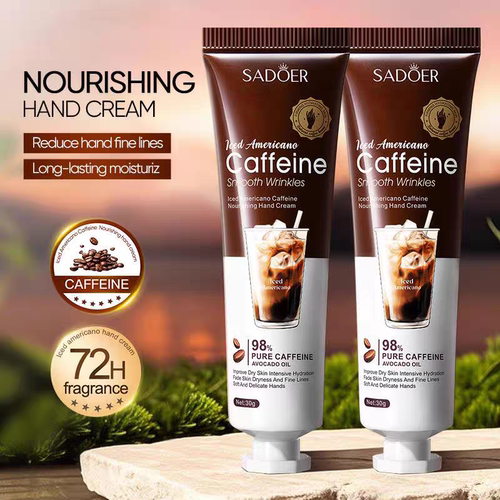 Iced Americano Caffeine Nourishing Hand Cream Smooth Wrinkle