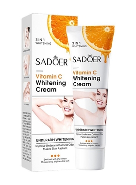 Sadoer Vitamin C Whitening Cream For Underarm Dullness Odor