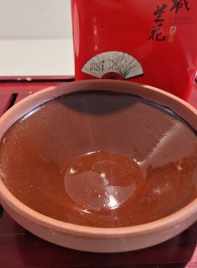 安徽舒城特产土黄泥土碗酱钵隔水蒸饭菜蒸蛋碗钵小阳锅老式餐具