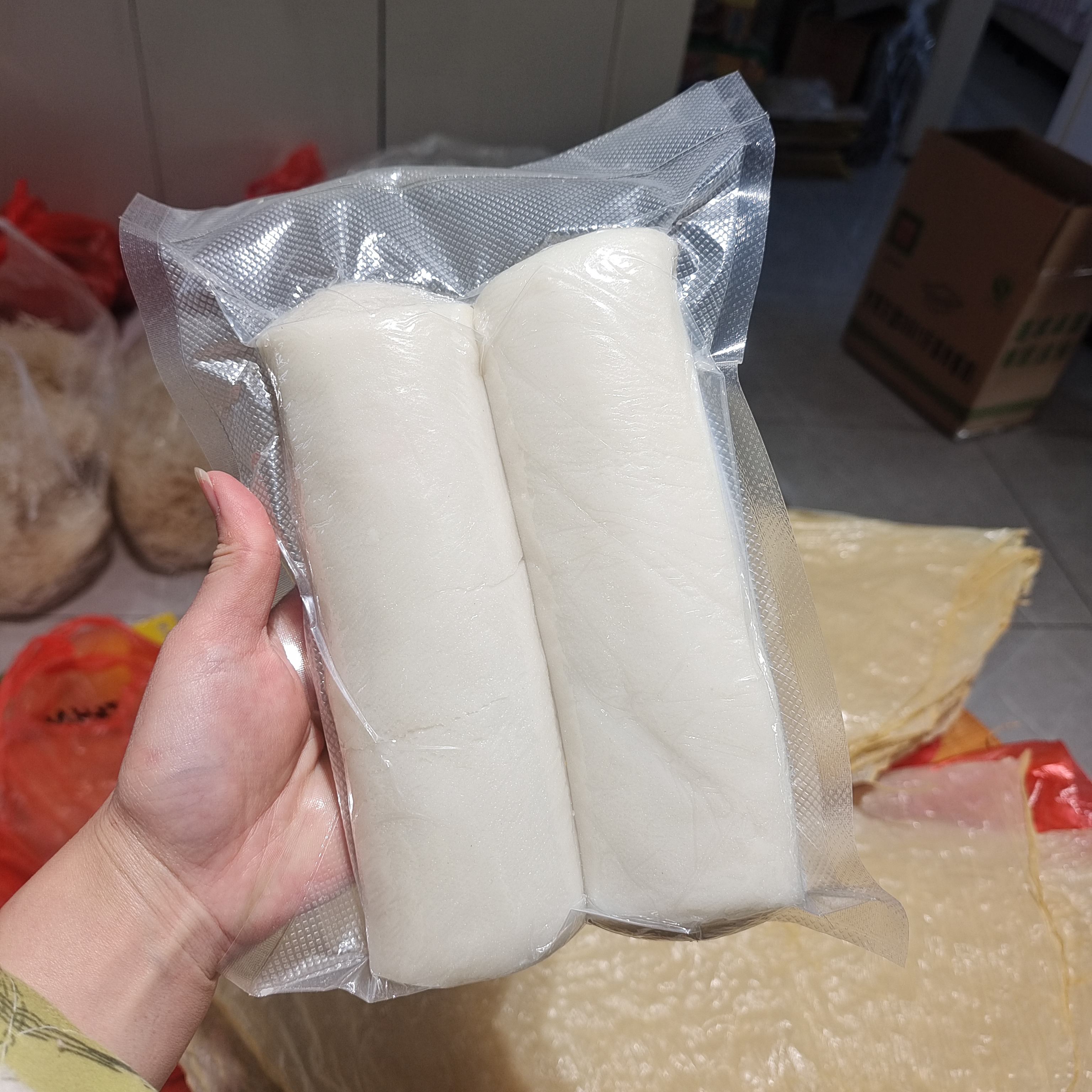 安徽舒城特产农家自制年糕条无添加糯米年糕条年糕片