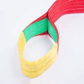 新品 带双扣环形吊绳行车吊车起重工业吊 适用国标彩色涤纶扁平吊装