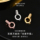 Ювелирная соединительная пряжка Muhuang jewelry connection buckle s925 аксессуары для ювелирных изделий из стерлингового серебра с двойным отверстием can buckle универсальный соединитель для пряжки mini 1