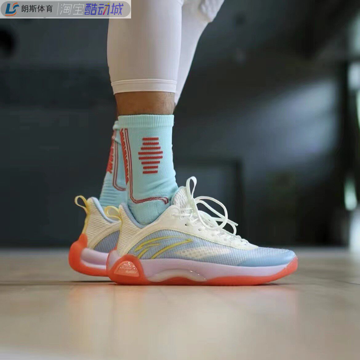 anta/安踏 水泥泡泡2 耐磨透气低帮实战篮球鞋 果冻上篮112221610