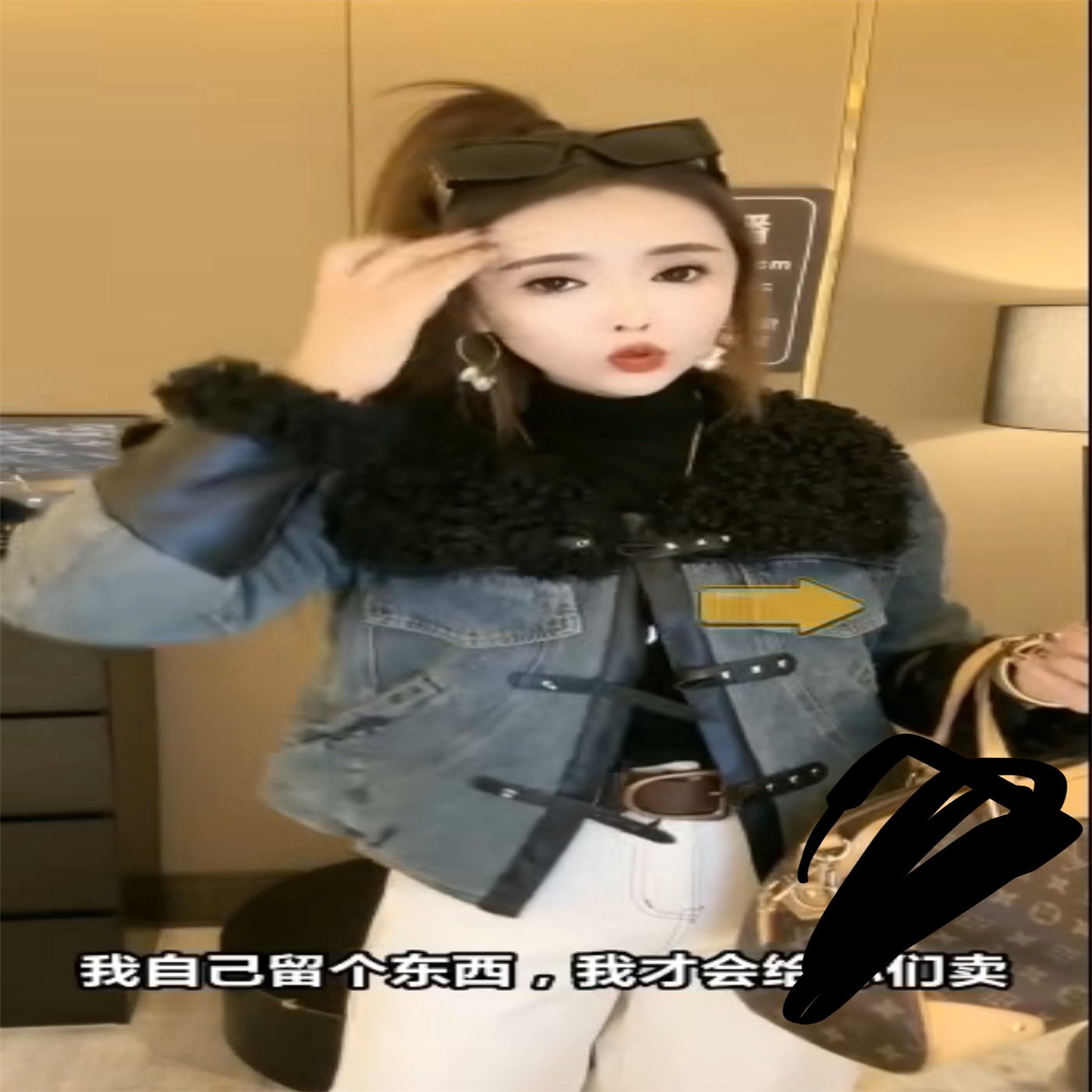 欧货减龄时尚休闲风牛仔外套秋季新款潮流百搭洋气宽松显瘦长袖