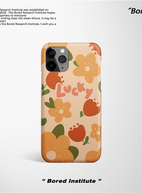 ins泫雅风小花可爱少女适用于苹果IPhone7/8/x/11/12/13pro/14/15/16菲林手机壳imd硅胶软壳小米华为