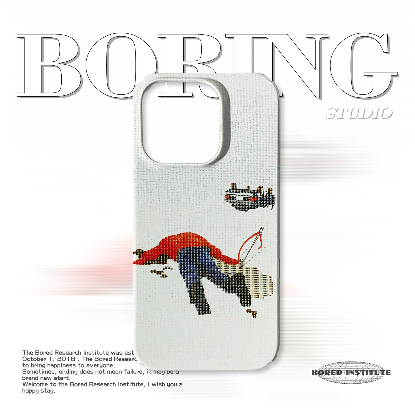 复古像素卡通慵懒小人简约艺术小众潮适用于IPhone15/14plus/13pro/12/16/16promax/17菲林磁吸手机壳IMD软壳