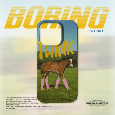 可爱小马驹艺术小众复古相片美式潮流适用于苹果IPhone17/16pro/14/13/17pro/15promax菲林磁吸手机壳IMD软壳