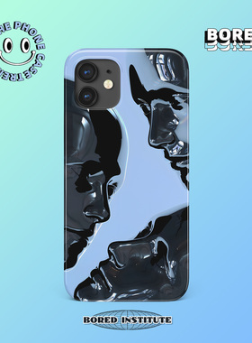 赛博朋克艺术机器人小众适用于苹果IPhone7/8p/Xs/12/13/14/15/16promax菲林手机壳imd硅胶软壳小米华为