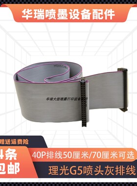 理光G5喷头灰色排线g5喷头排线40P理光排线UV平板机打印机喷头线