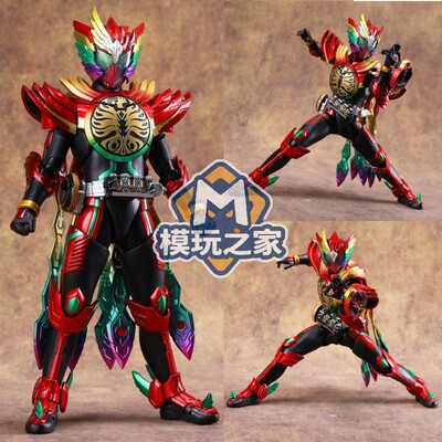 徦缅SHF琦仕欧兹三蛋OOO永恒鸟系真骨雕鸟联组鸟系玩具手办模型