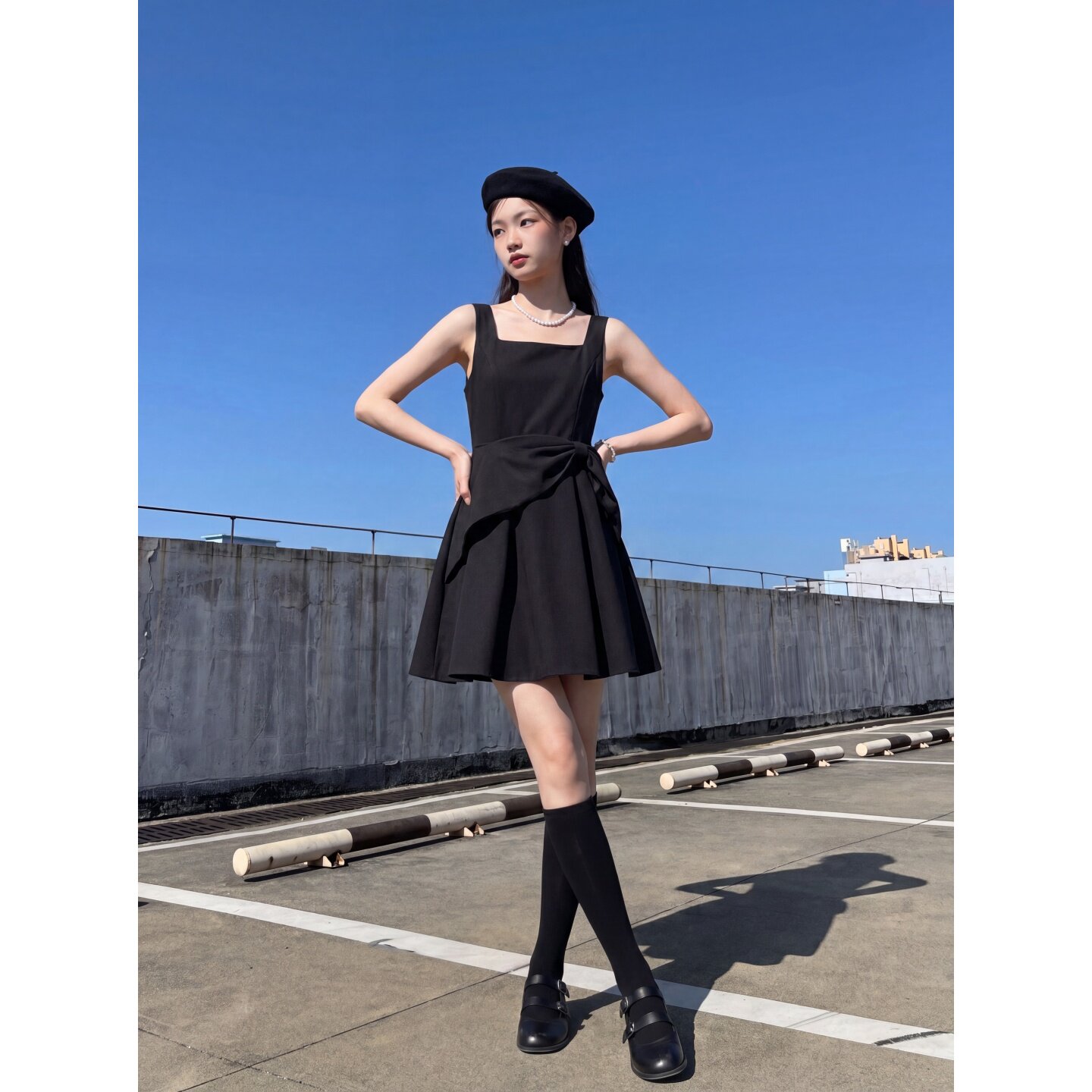 专柜正品大童女装连衣裙夏2026新款初中生高级感礼服裙夏季富家千