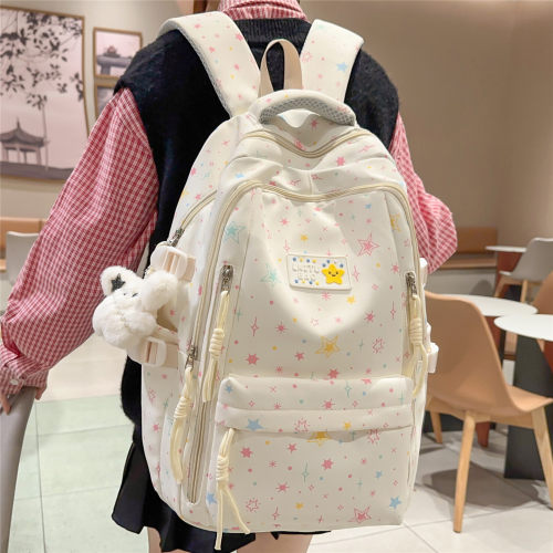 专柜高端书包女日系小学生三到六年级百搭简约初中生大容量电脑包