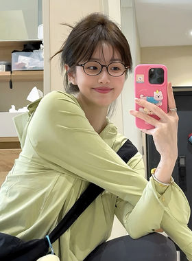 专柜高端户外防晒衣女新款防紫外线凉感薄外套轻薄透气手套款全包