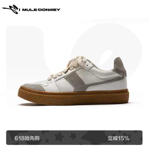 多嘴驴复古经典板鞋休闲德训鞋