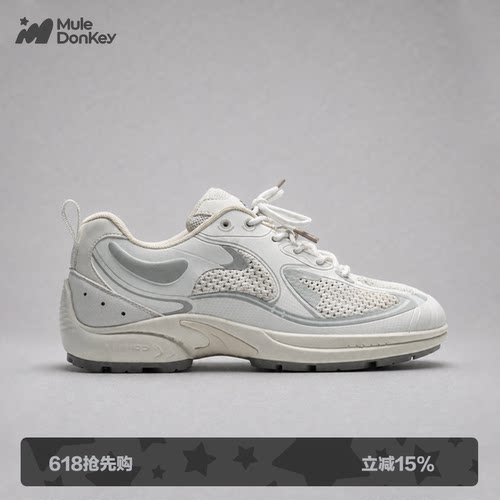多嘴驴Donkey户外网面飞织鞋