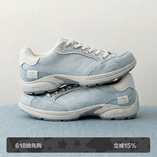 多嘴驴Donke蓝色足弓德训鞋