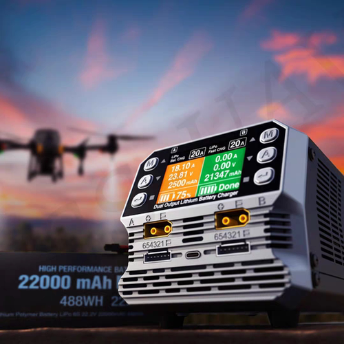 SKYRC充电器 PC1080neo平衡双通道540W普压高压6S锂电池多语言