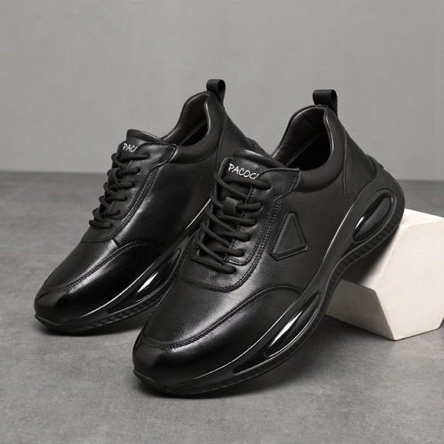 软底软皮面防水防滑工作鞋男鞋子