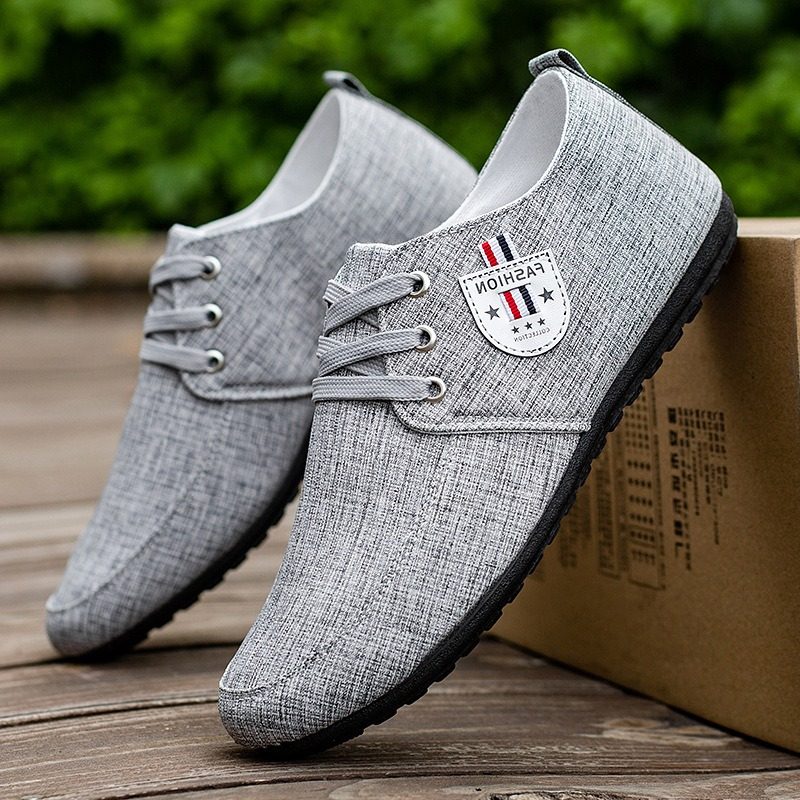 春季新品透气帆布鞋软底轻便工作休闲鞋防臭轻便男生开车百搭45码,流行男鞋,布鞋,淘宝优惠券,粉丝福利购,淘宝优惠卷