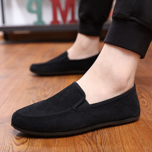老北京布鞋透气软底轻便休闲男鞋